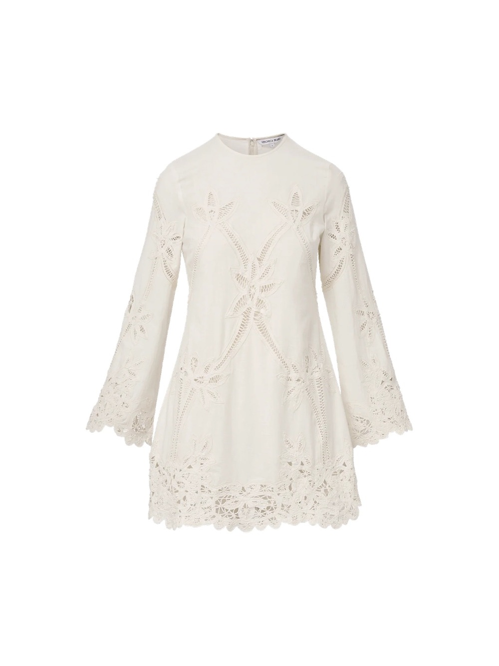 Veronica Beard Amberg Lace Mini Shift Dress - Picture 2 of 5